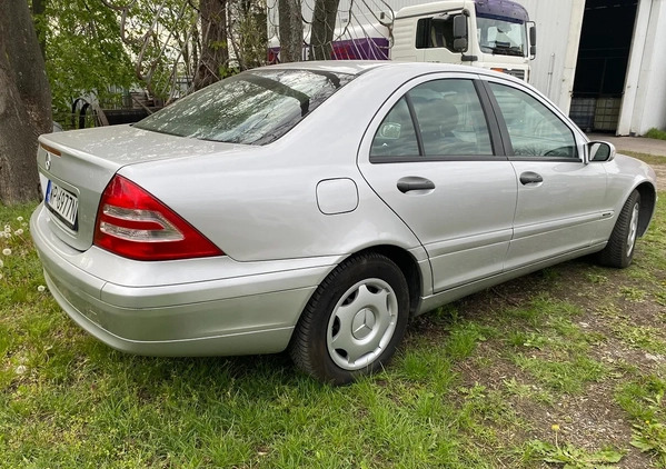 Mercedes-Benz Klasa C cena 18000 przebieg: 88500, rok produkcji 2000 z Płock małe 154